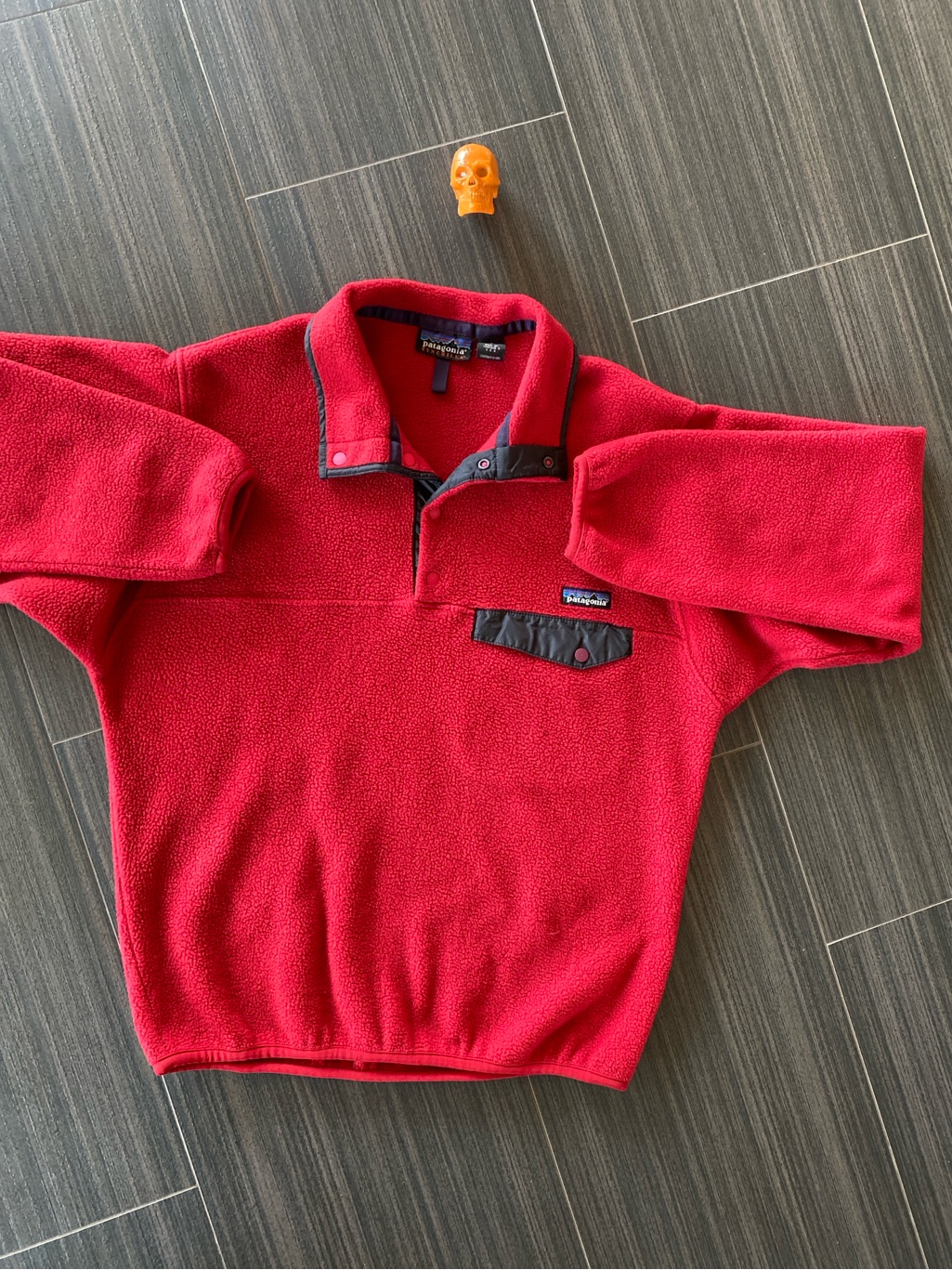 90s Patagonia Red Synchilla Fleece S